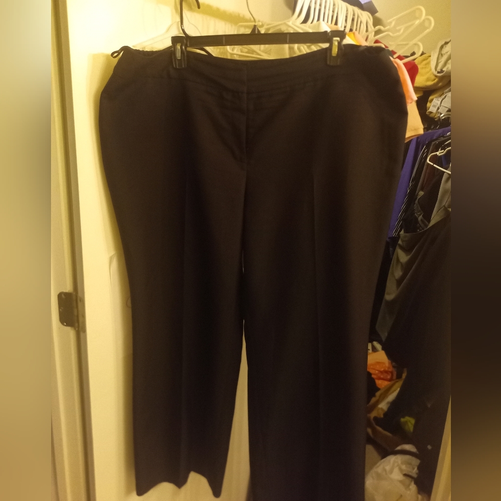 Gloria Vanderbilt suit pants (match blazer) 24w